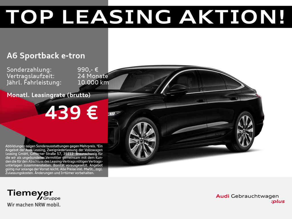 Audi A6 e-tron Sportback Performance