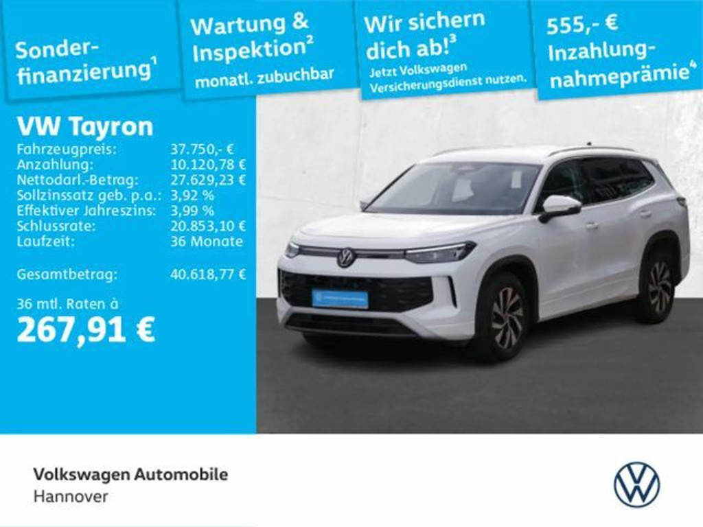 Volkswagen Tayron DSG Life 1.5 eTSI