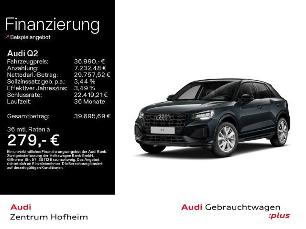 Audi Q2 Quattro 40 TFSI