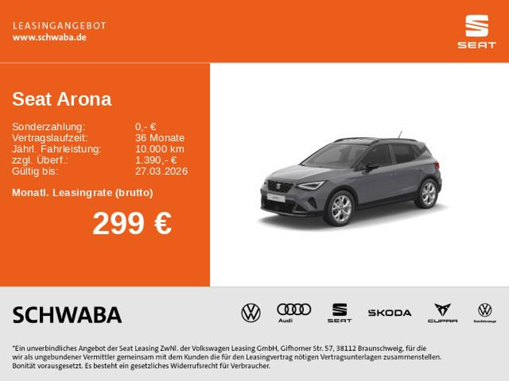 Seat Arona FR-lijn 1.0 TSI DSG