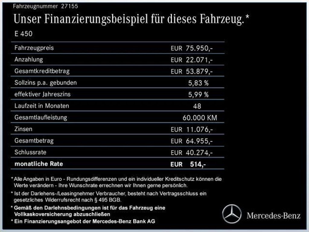 Mercedes-Benz E-Klasse
