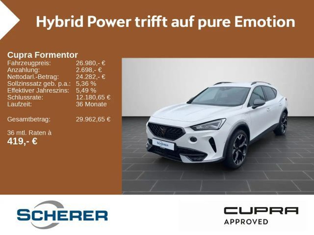 Cupra Formentor 1.4 e-Hybrid
