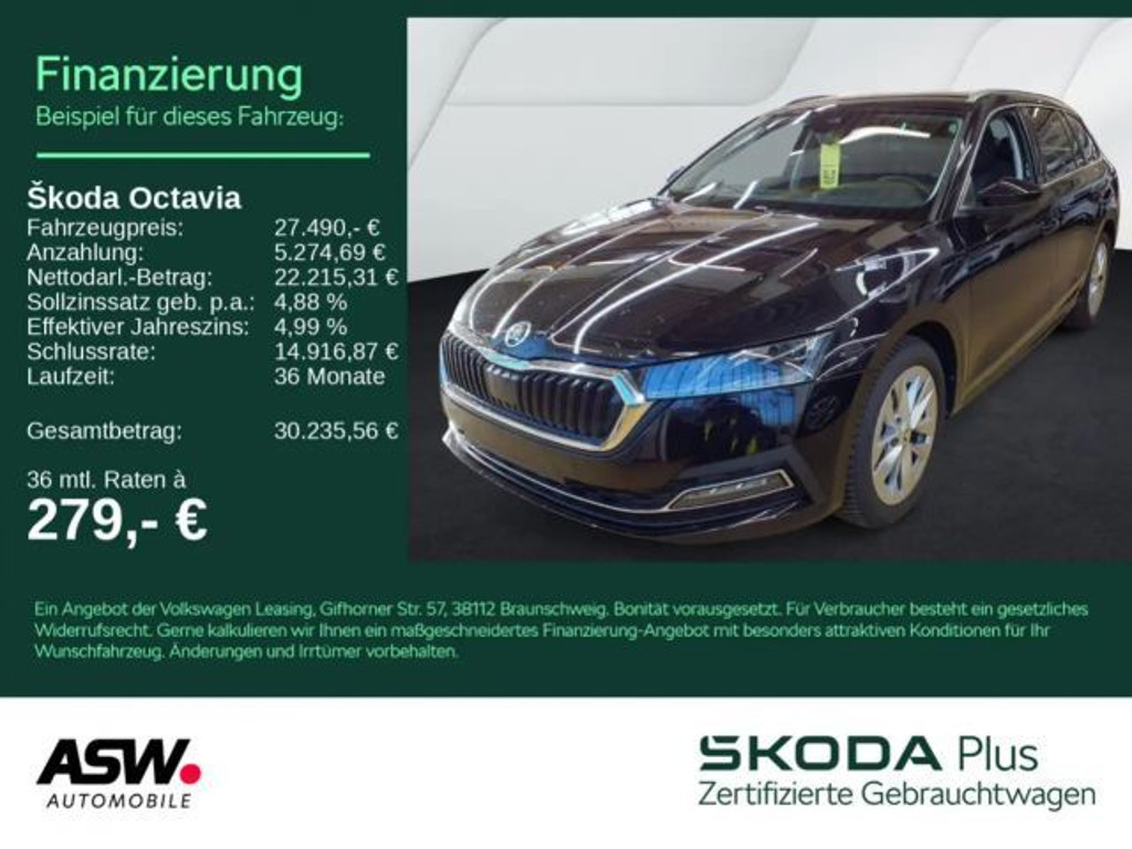 Skoda Octavia Style Combi 2.0 TDI Style