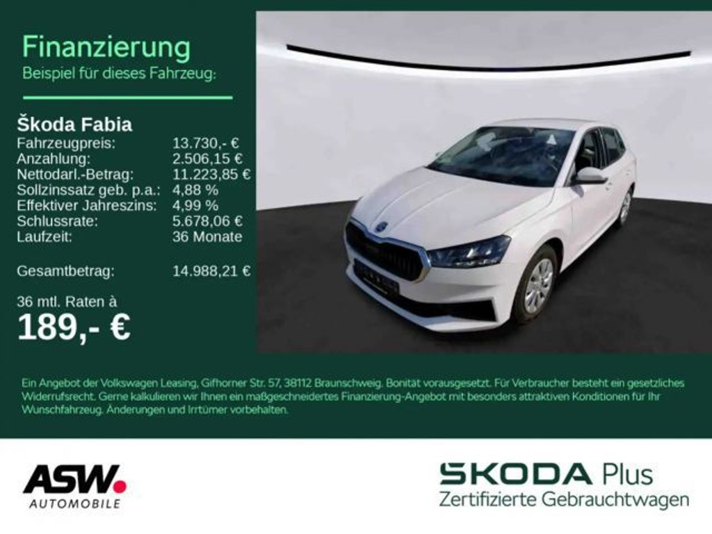 Skoda Fabia Active