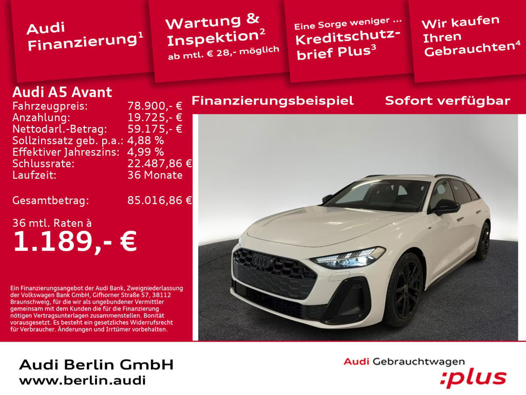 Audi A5 Avant Quattro S-Tronic Hybride