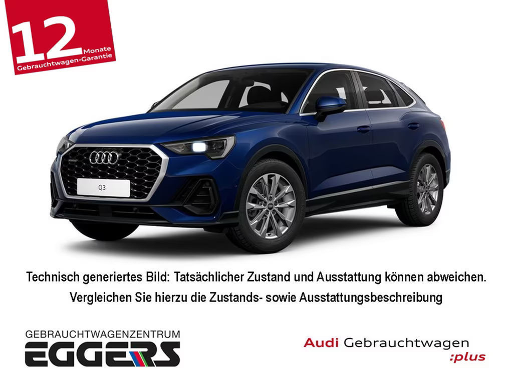 Audi Q3 Sportback Quattro S-Tronic 40 TFSI