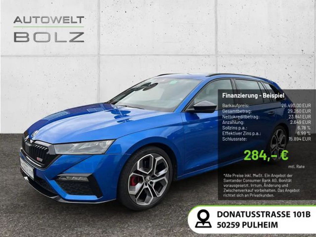 Skoda Octavia Combi RS 2.0 TSI