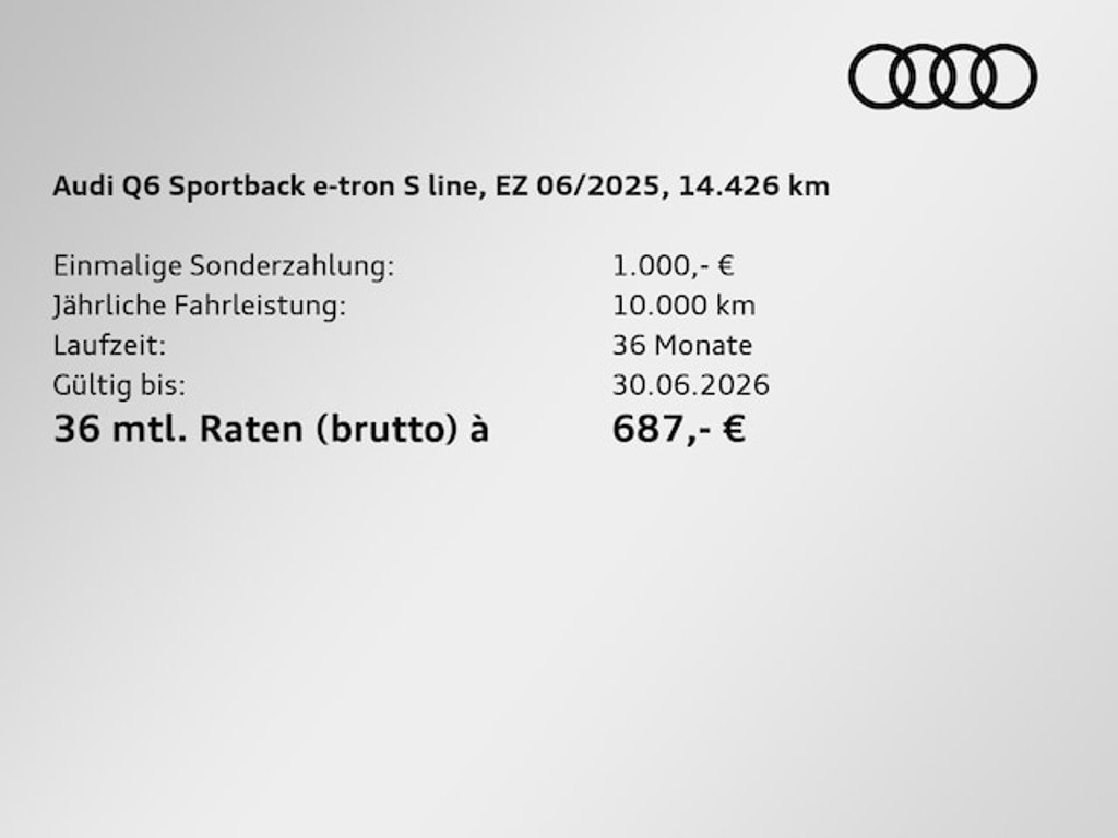 Audi Q6 e-tron