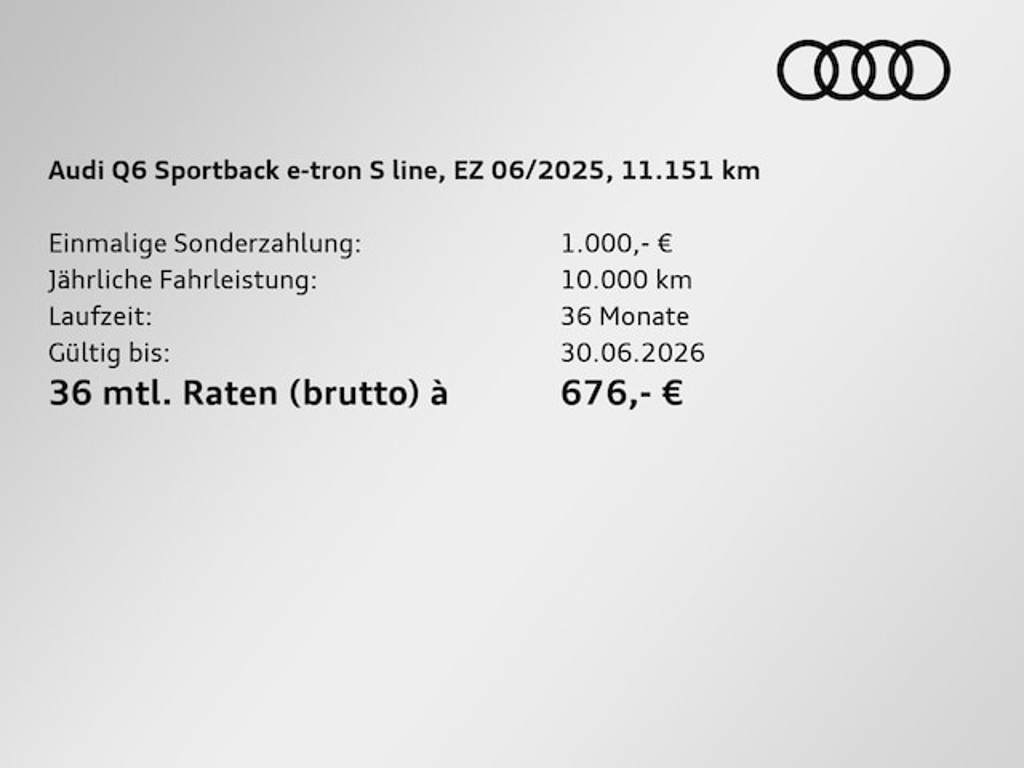 Audi Q6 e-tron