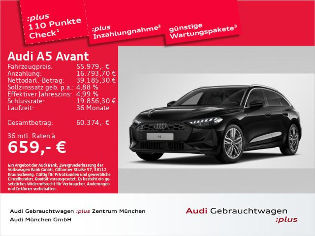 Audi A5 Avant Quattro S-Tronic Hybride