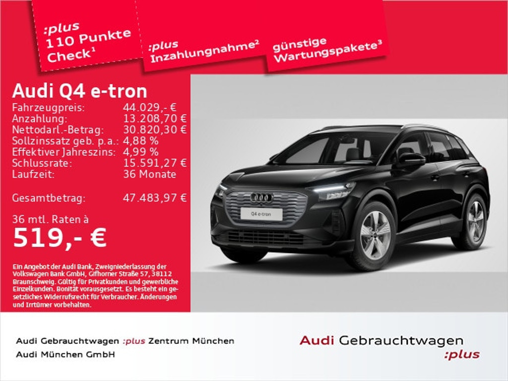 Audi Q4 e-tron Quattro