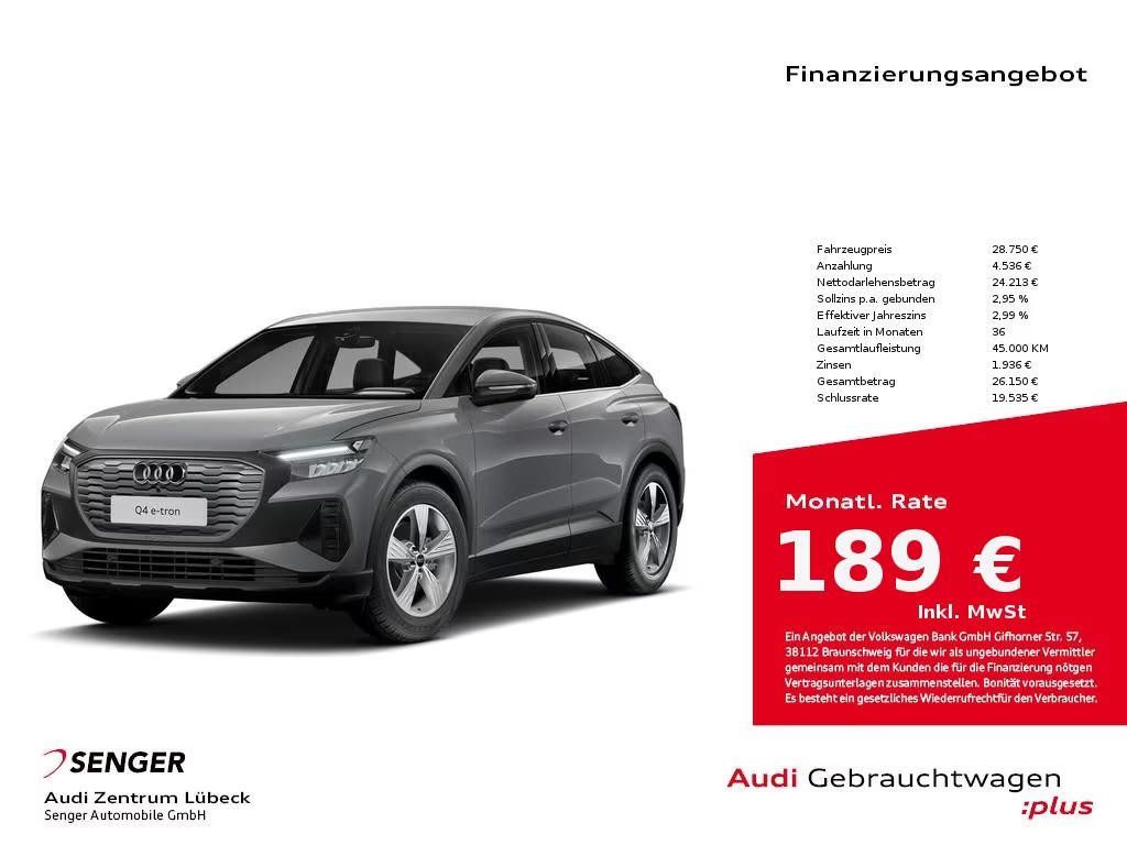 Audi Q4 e-tron Sportback 35