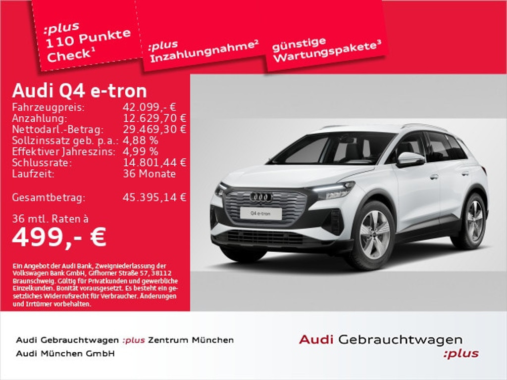 Audi Q4 e-tron SUV 45 e-tron Audi Q4 e-tron