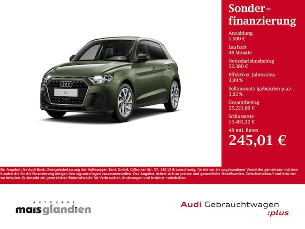 Audi A1 Sportback 30 TFSI