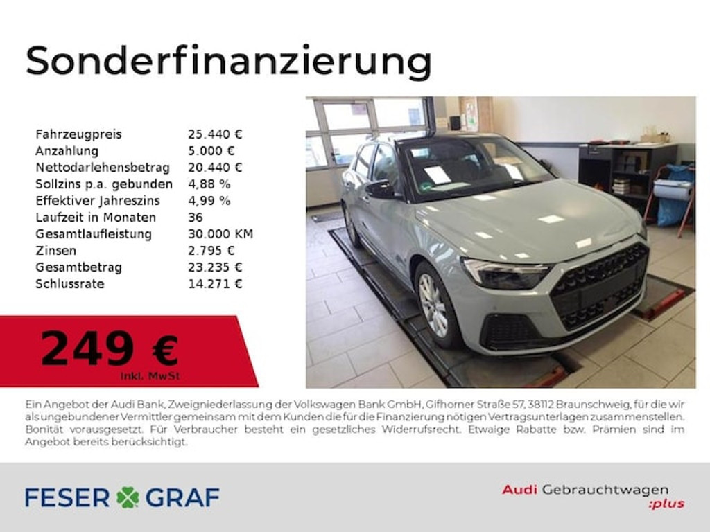 Audi A1 Sportback S-Tronic 35 TFSI