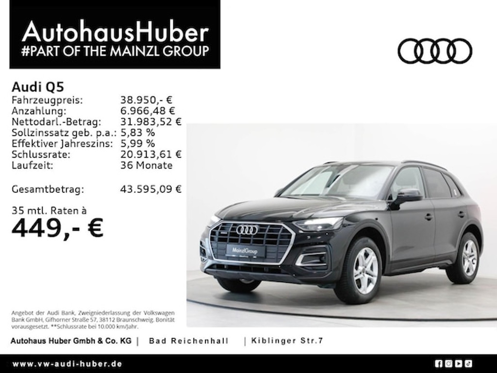 Audi Q5 Quattro S-Tronic 40 TDI