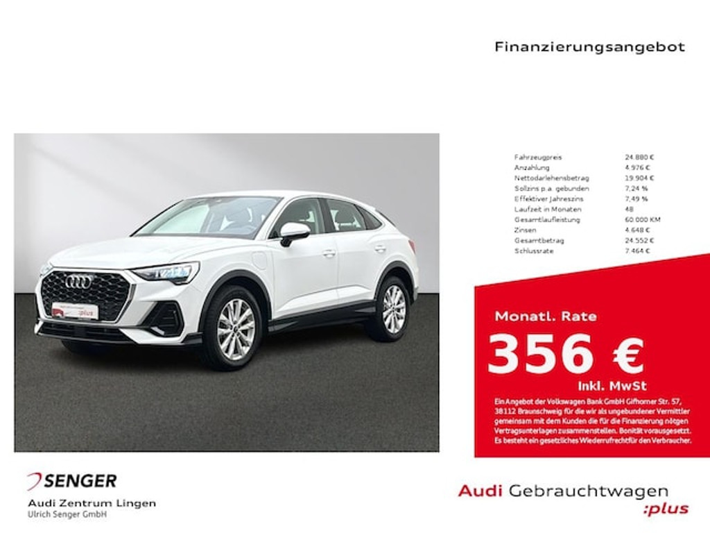 Audi Q3 Sportback S-Tronic Hybride 45 TFSI