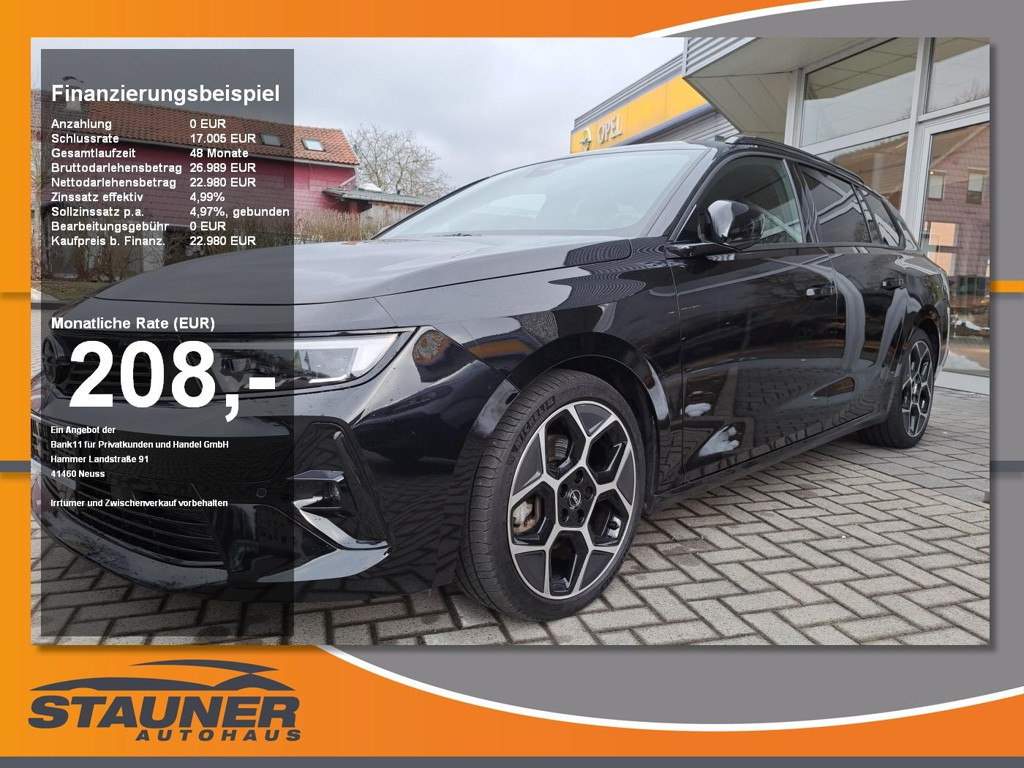 Opel Astra Sports Tourer Grand Sport 1.2 Turbo Turbo GS-Line