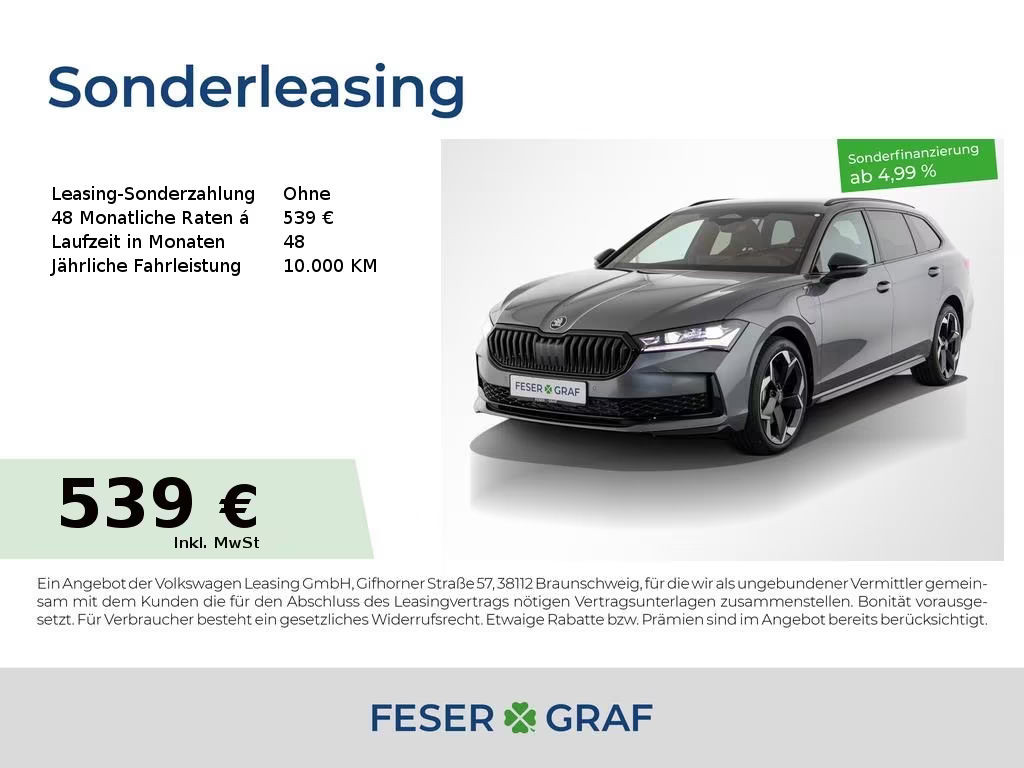 Skoda Superb Combi Sportline 1.5 TSI