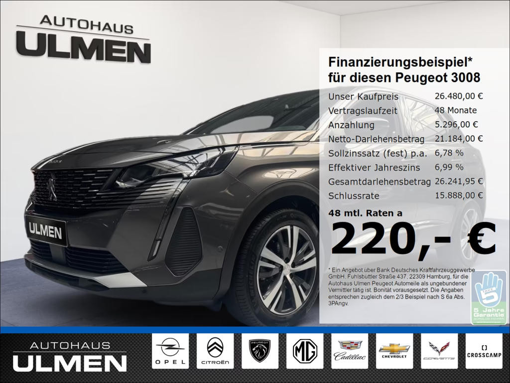 Peugeot 3008 Allure Pack Hybrid