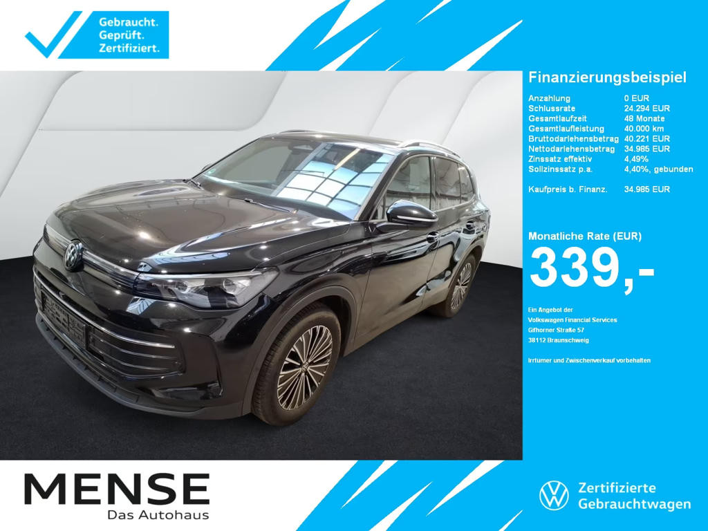 Volkswagen Tiguan DSG Life IQ.Drive 1.5 eTSI