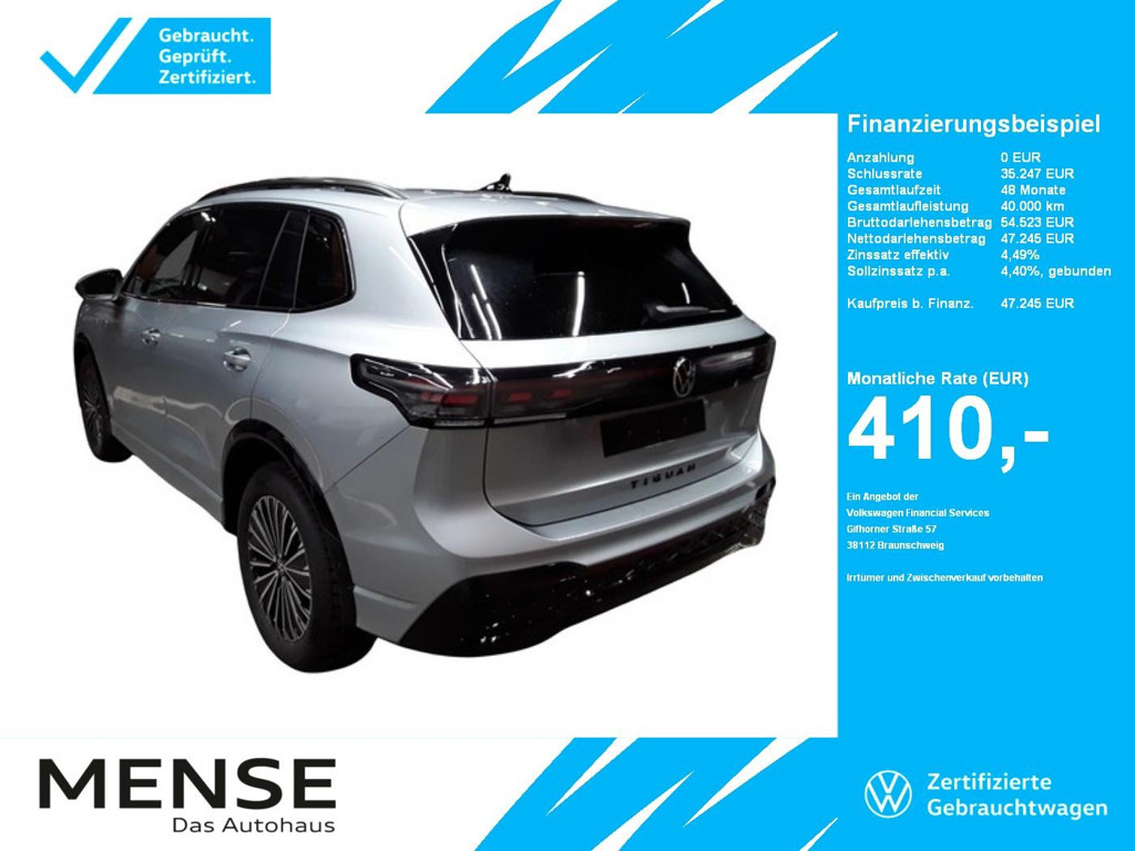 Volkswagen Tiguan DSG R-Line eHybrid IQ.Drive