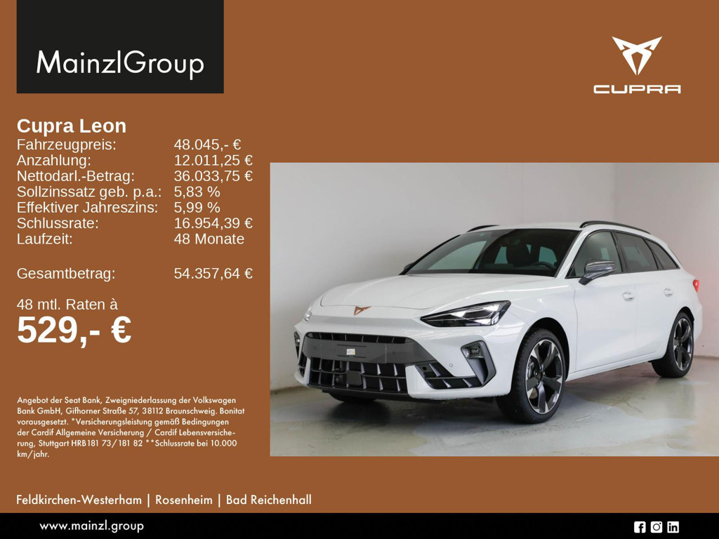 Cupra Leon Sportstourer DSG 2.0 TDI