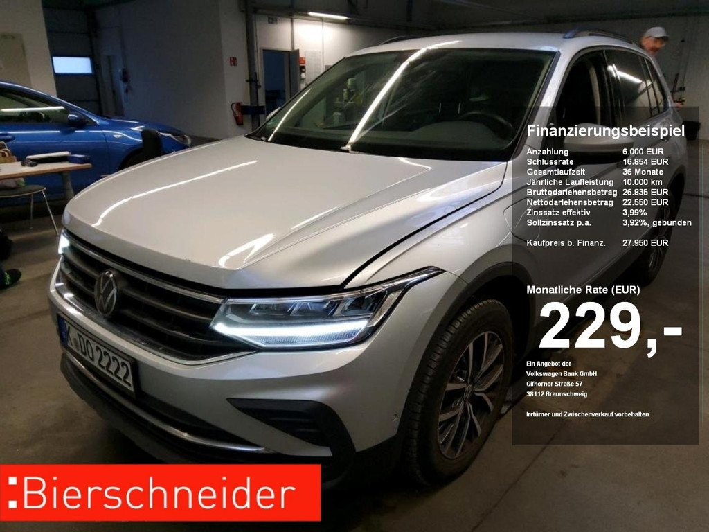 Volkswagen Tiguan DSG Life eHybrid 1.4 TSI