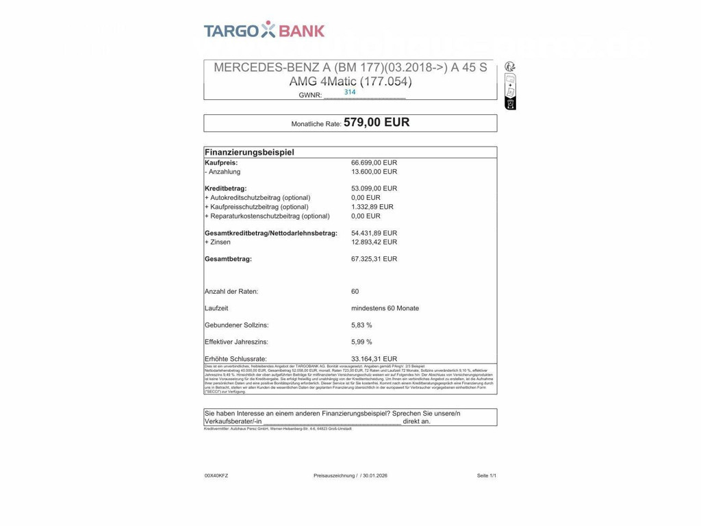 Mercedes-Benz A-Klasse