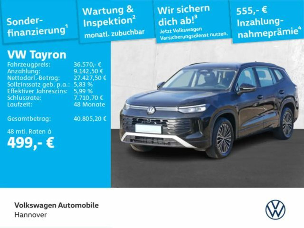 Volkswagen Tayron DSG Life 1.5 eTSI