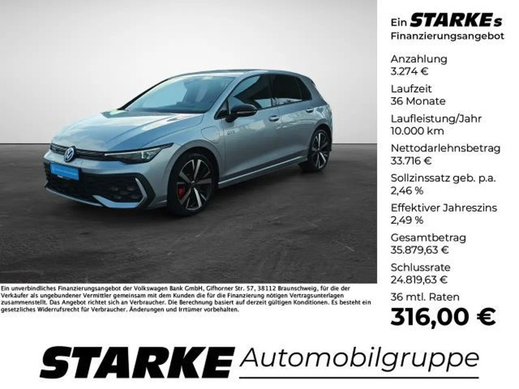 Volkswagen Golf DSG GTE eHybrid 1.5 TSI