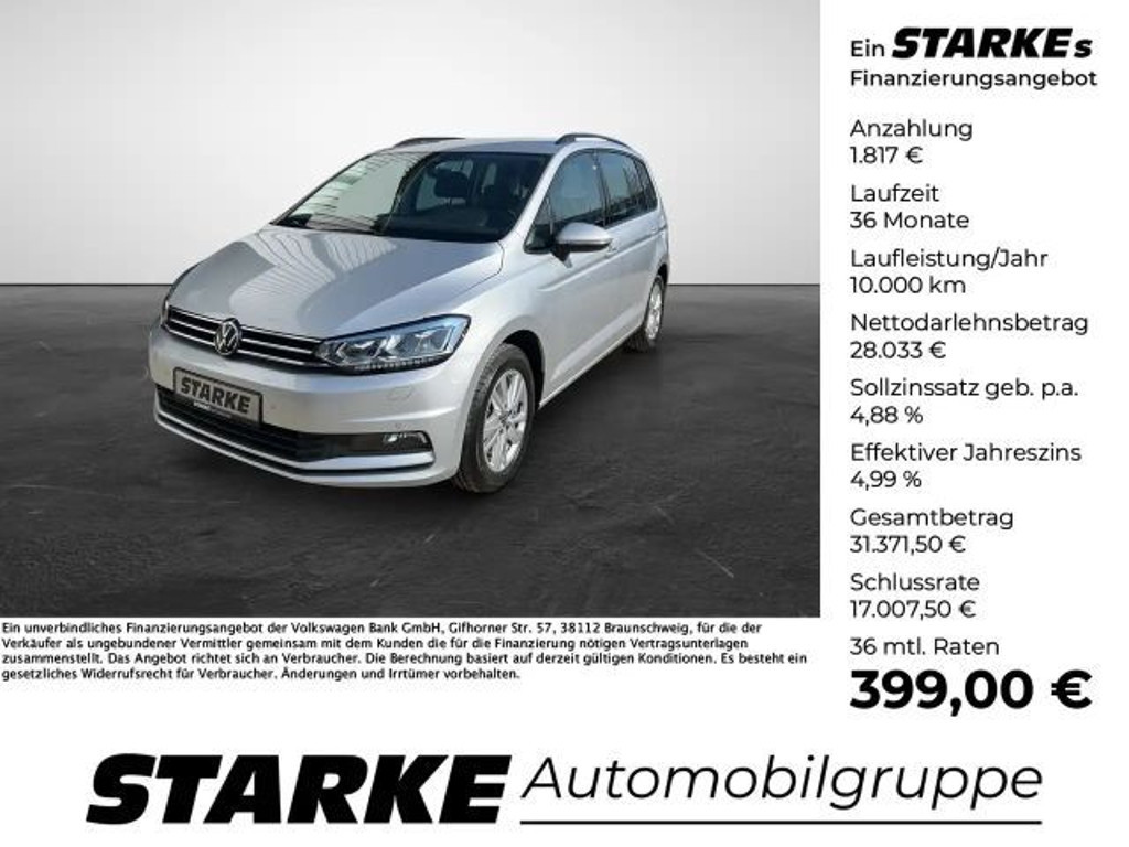Volkswagen Touran Comfortline DSG 2.0 TDI