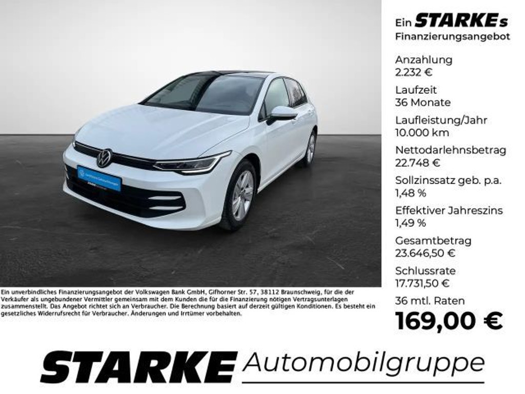 Volkswagen Golf Life 1.5 TSI