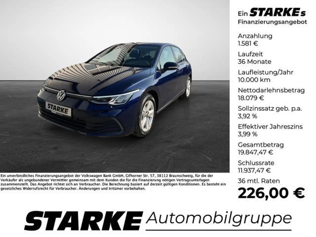 Volkswagen Golf DSG Life 2.0 TDI