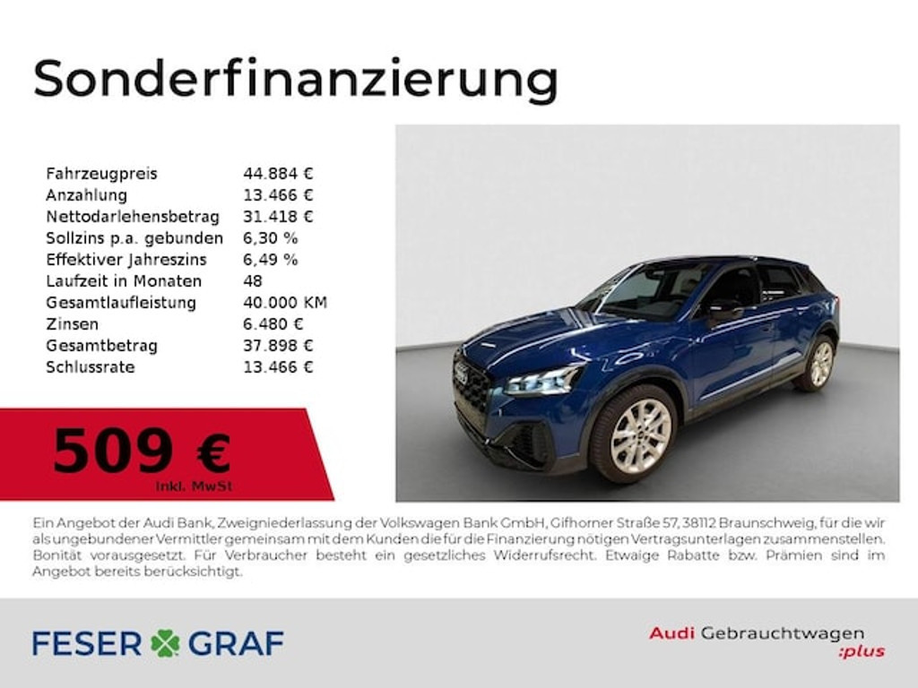 Audi SQ2 Quattro S-Tronic