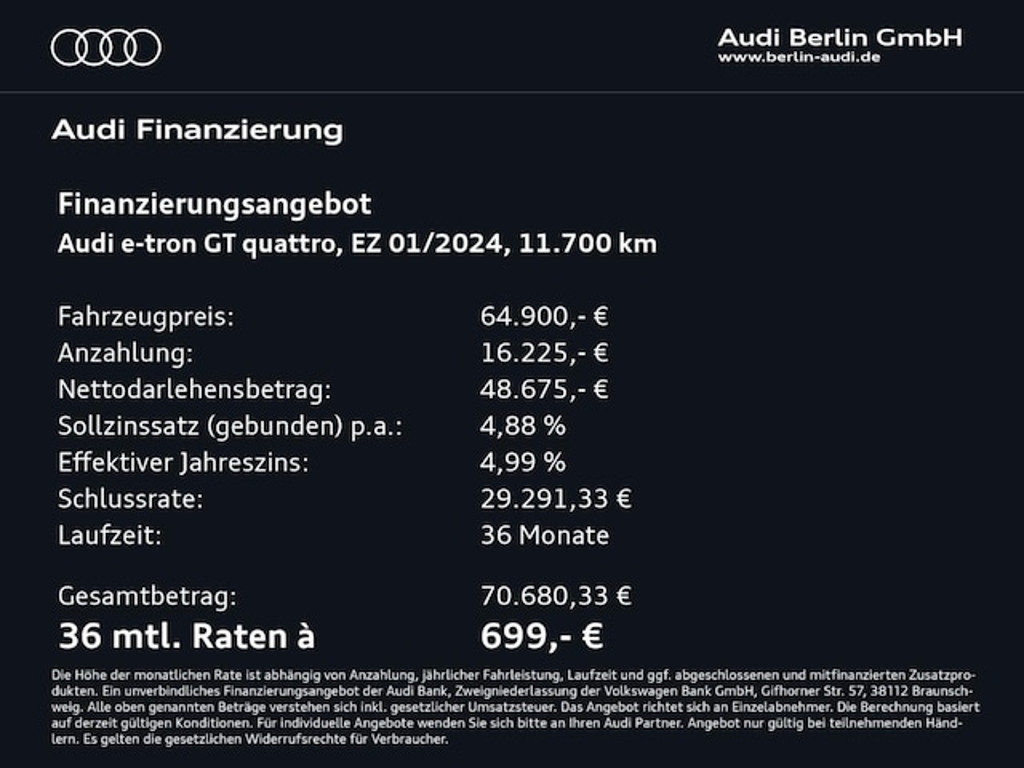 Audi e-tron GT