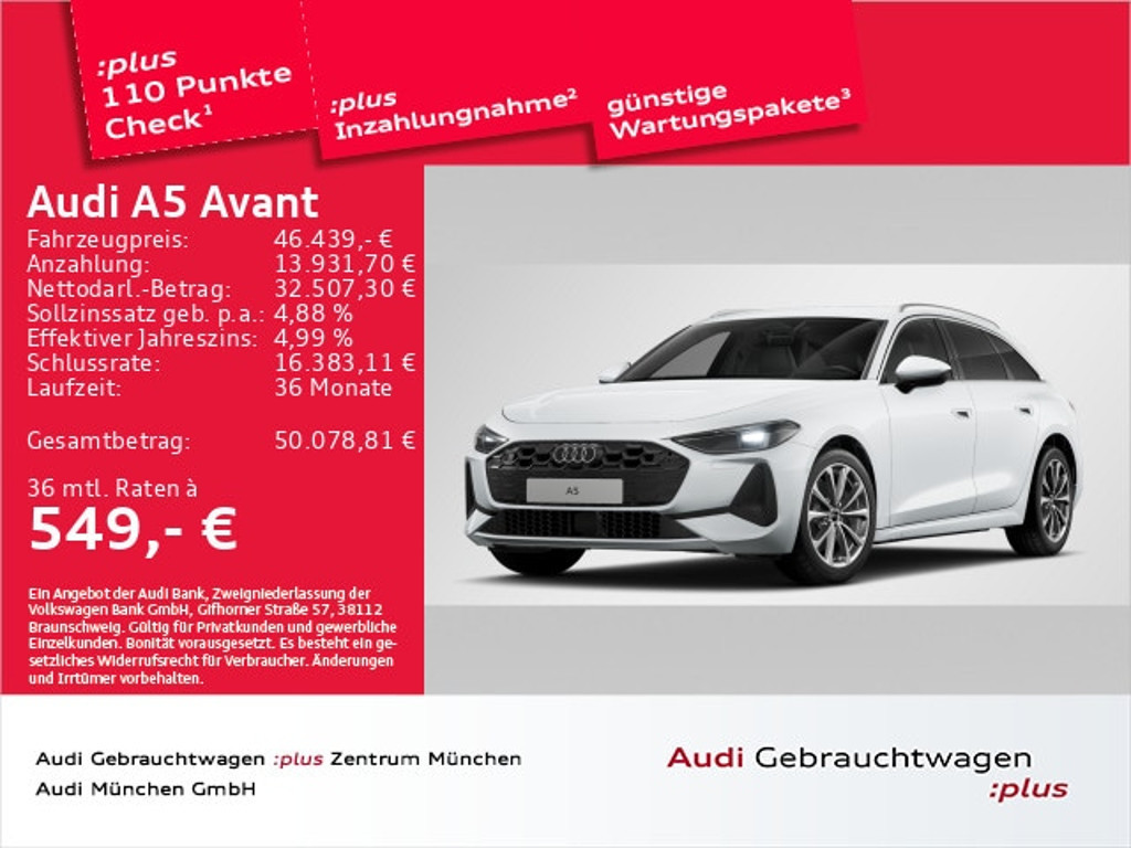 Audi A5 Avant Quattro S-Tronic