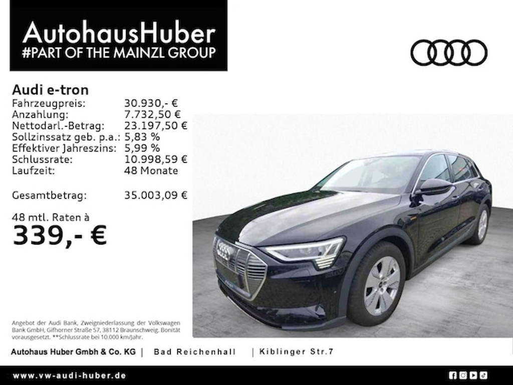 Audi e-tron Quattro 55