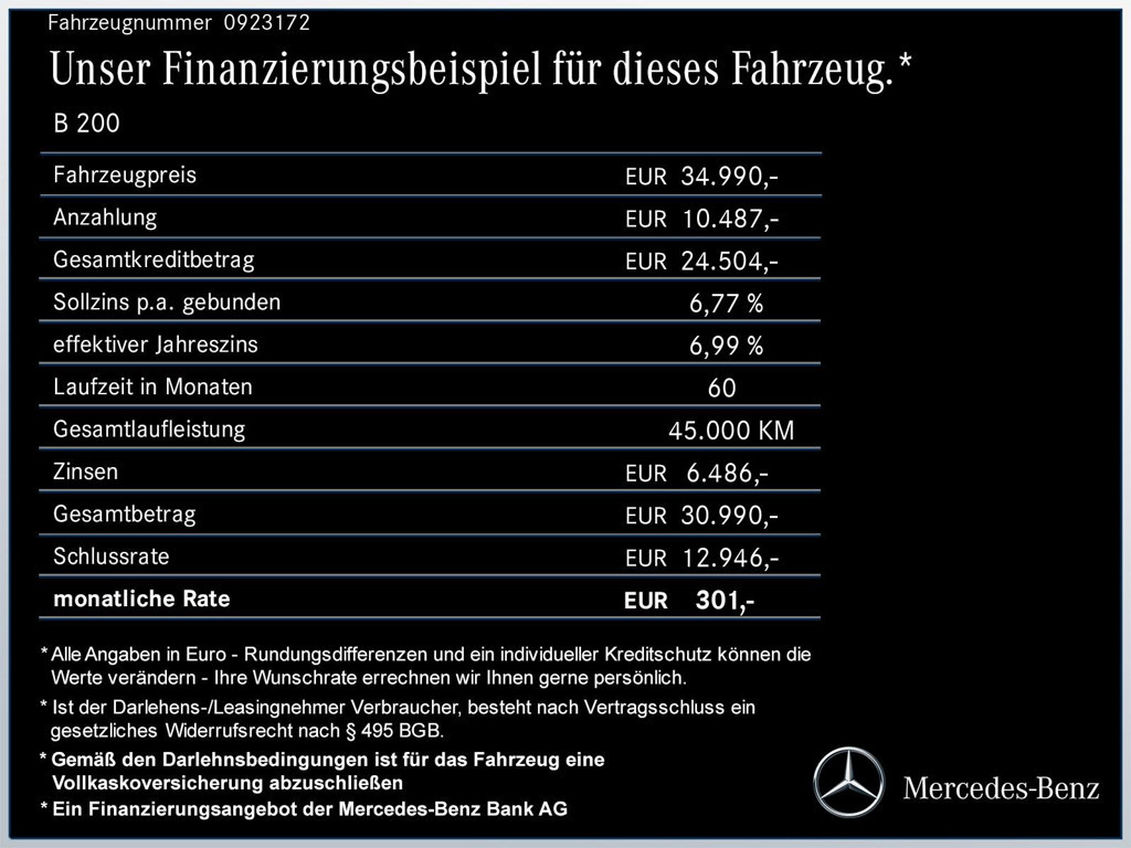 Mercedes-Benz B-Klasse