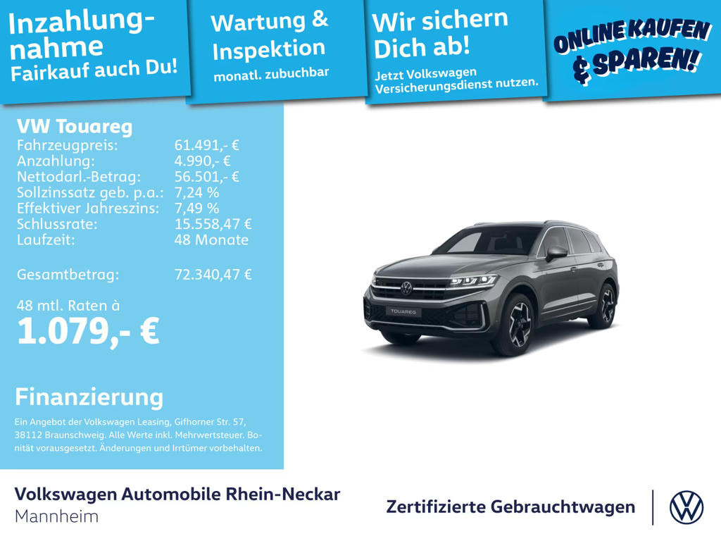Volkswagen Touareg 4Motion R-Line 3.0 V6 TDI