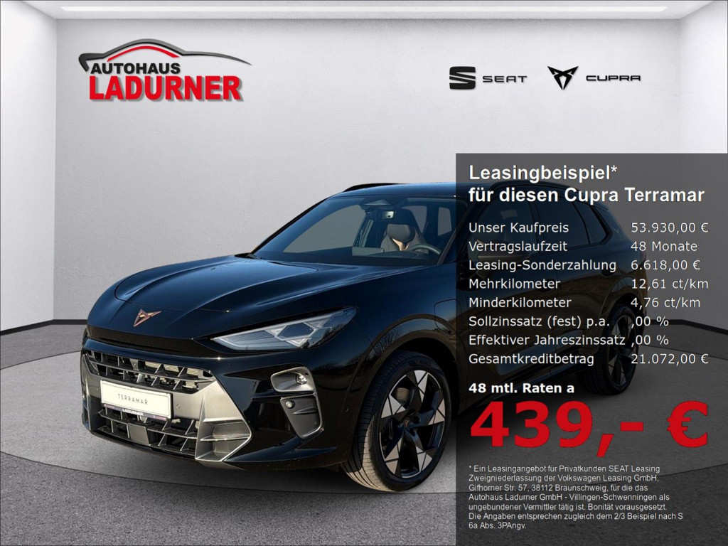 Cupra Terramar VZ 1.5 e-Hybrid e-Hybrid