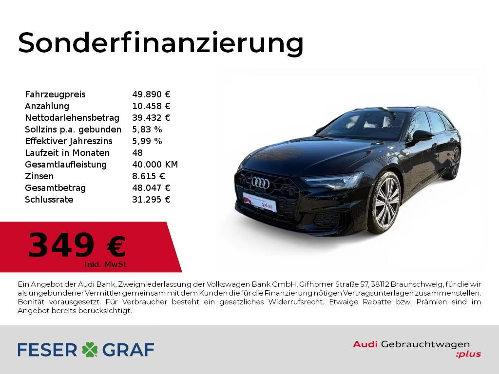 Audi A6 Avant Quattro S-Line 50 TDI
