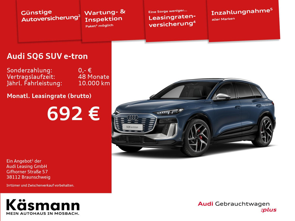 Audi SQ6 e-tron