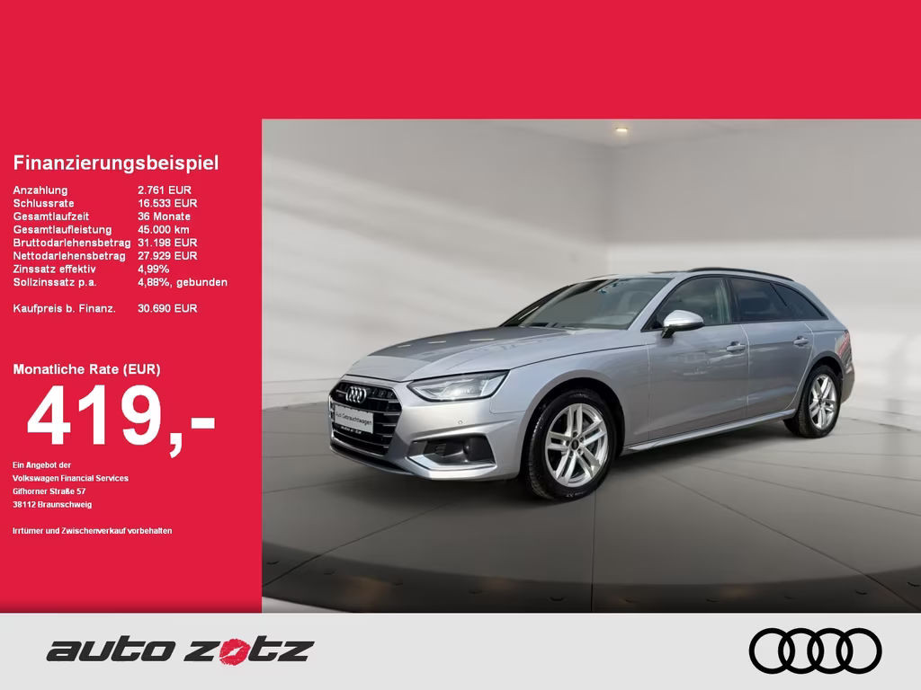 Audi A4 Avant Quattro S-Tronic 40 TDI