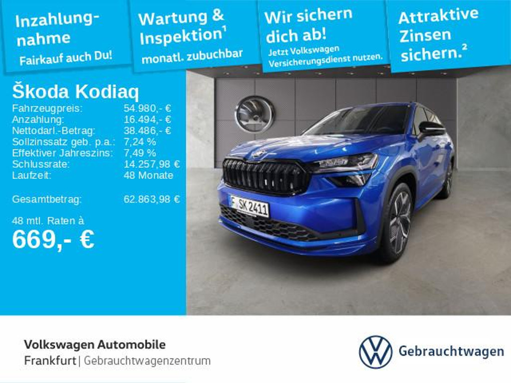 Skoda Kodiaq 4x4 Sportline