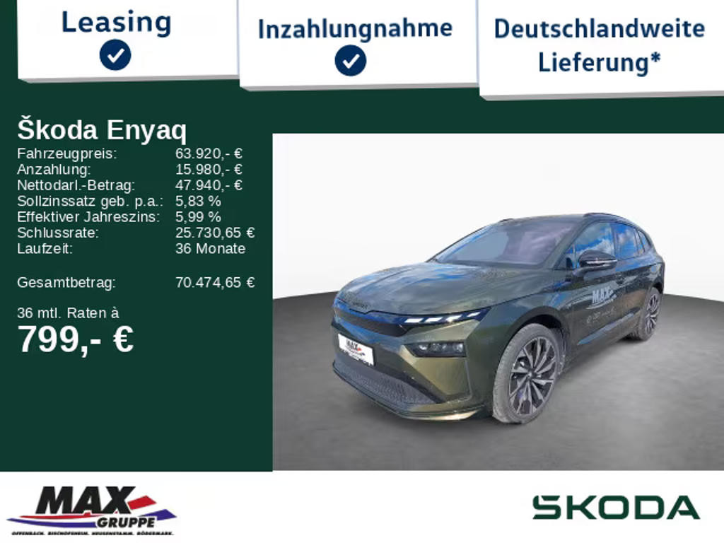 Skoda Enyaq iV Sportline