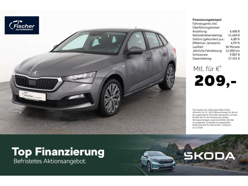 Skoda Scala 1.5 TSI Tour