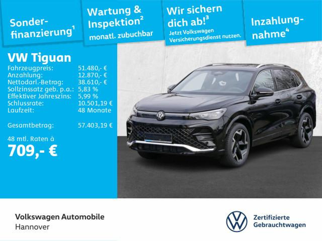 Volkswagen Tiguan DSG R-Line 1.5 eTSI
