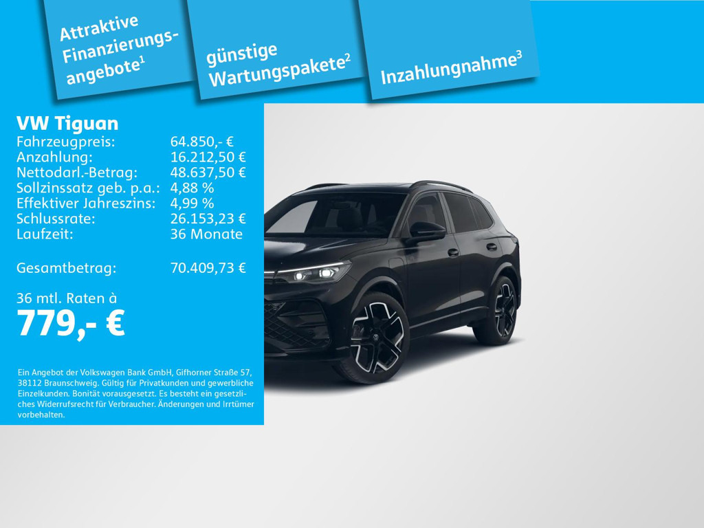 Volkswagen Tiguan R-Line eHybrid