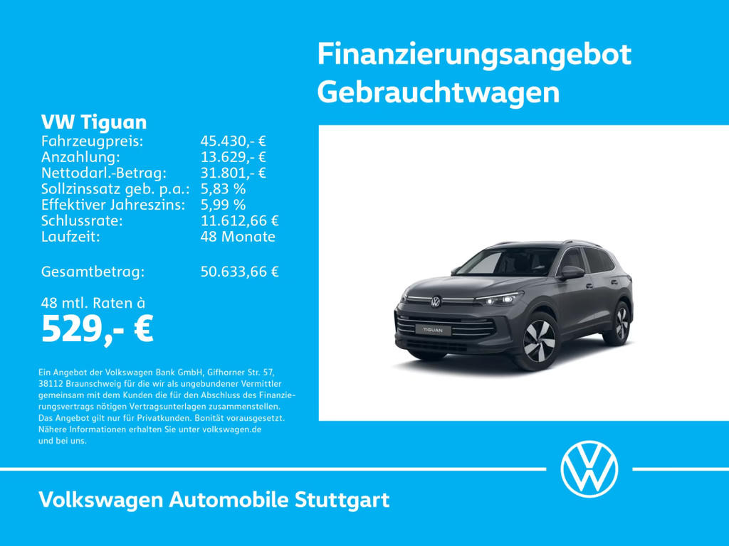 Volkswagen Tiguan DSG 1.5 eTSI Elegance Elegance